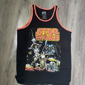 Star Wars Black and Red Tank Top